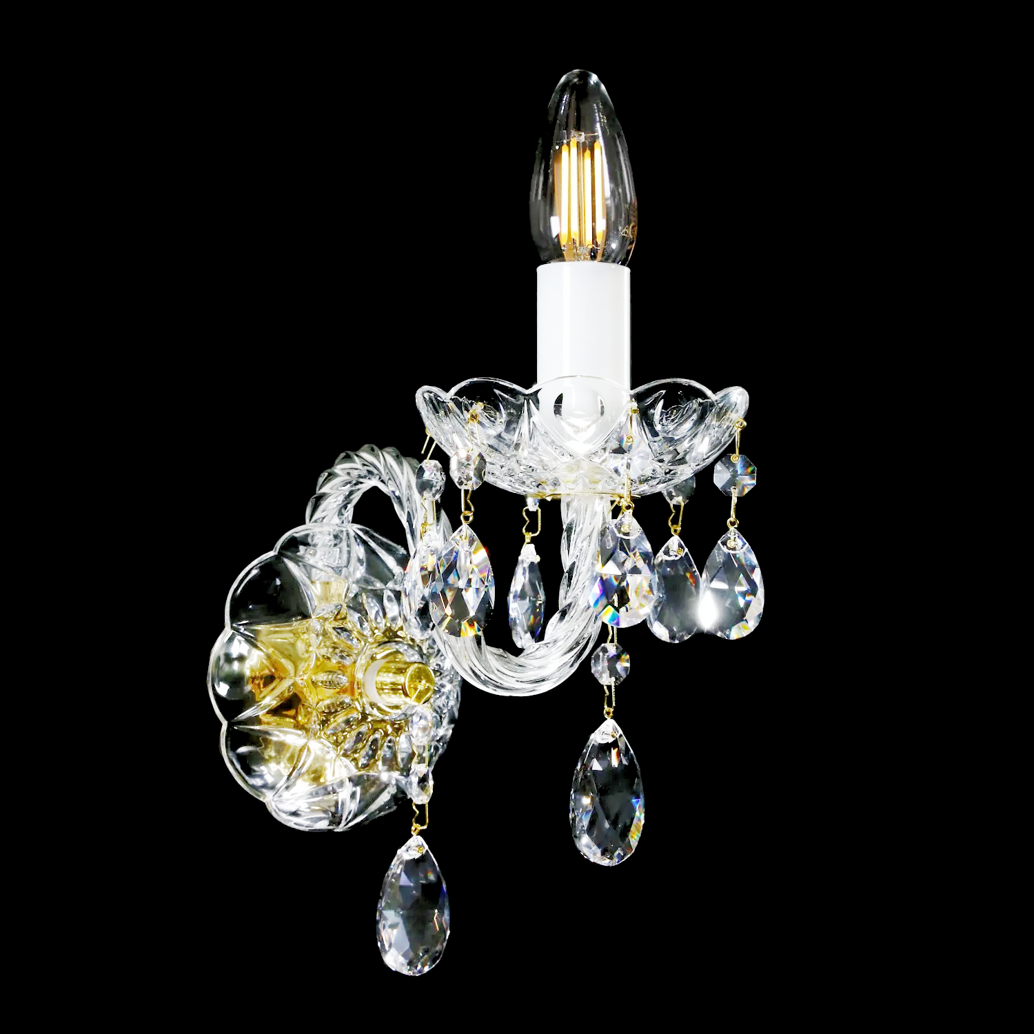 MIRKA I. FULL CUT WHITE CE-crystel exclusive