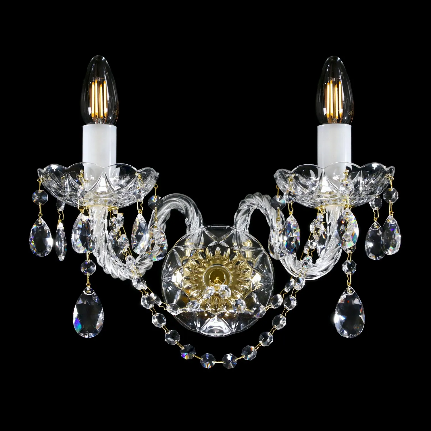 MIRKA II. FULL CUT WHITE CE-crystal exclusive