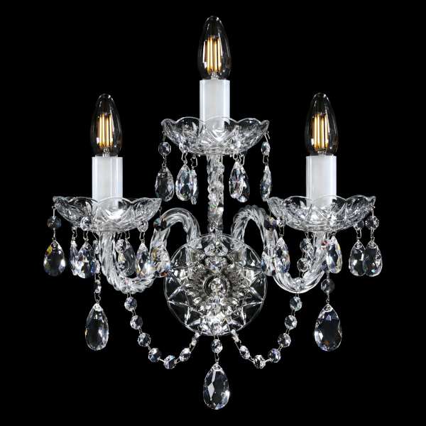 MIRKA III. FULL CUT WHITE NICKEL CE crystal exclusive